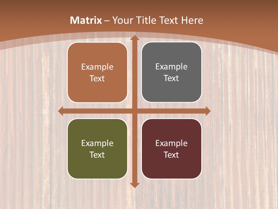 Red Feather Flying Object PowerPoint Template