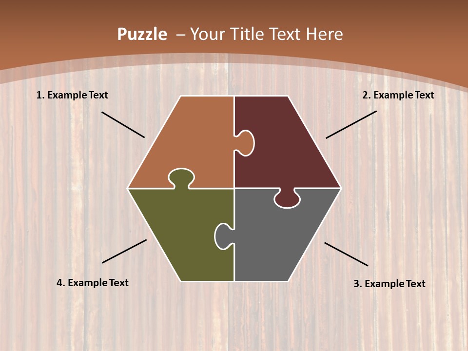 Red Feather Flying Object PowerPoint Template