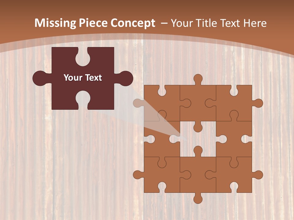 Red Feather Flying Object PowerPoint Template