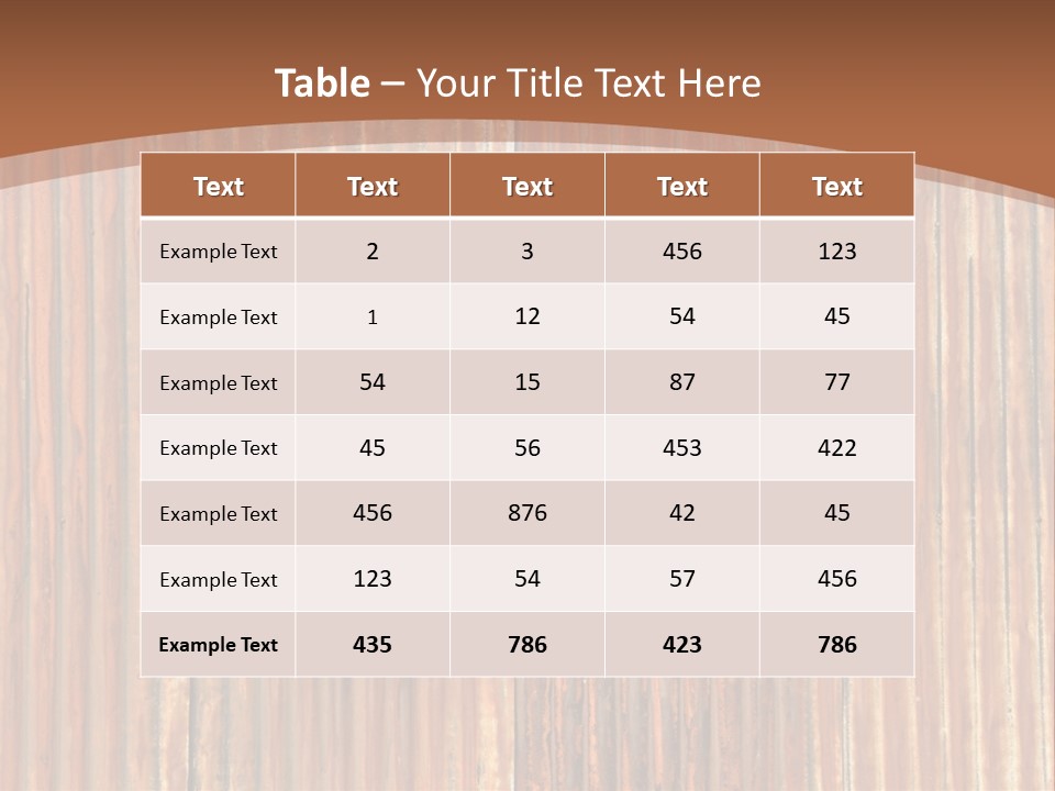 Red Feather Flying Object PowerPoint Template