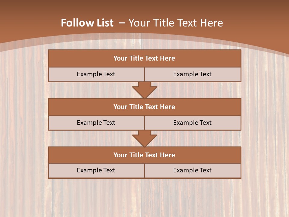 Red Feather Flying Object PowerPoint Template