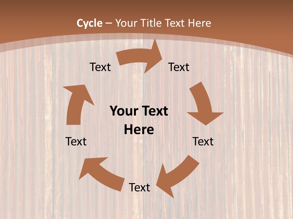 Red Feather Flying Object PowerPoint Template