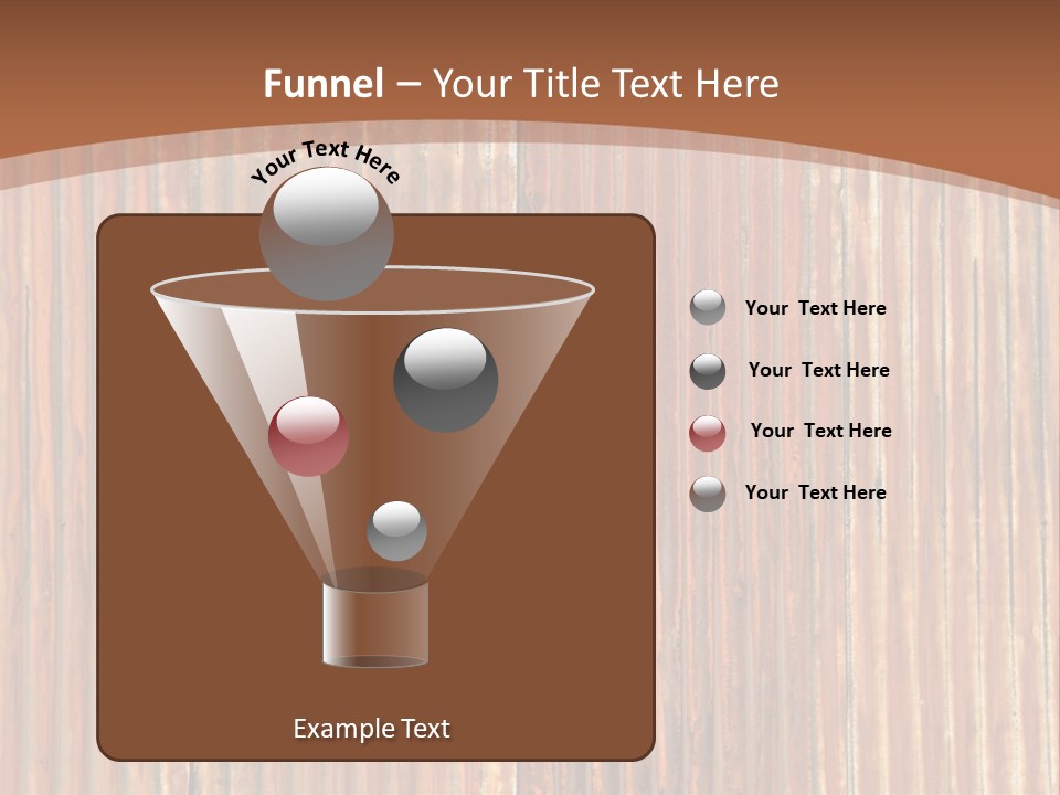 Red Feather Flying Object PowerPoint Template