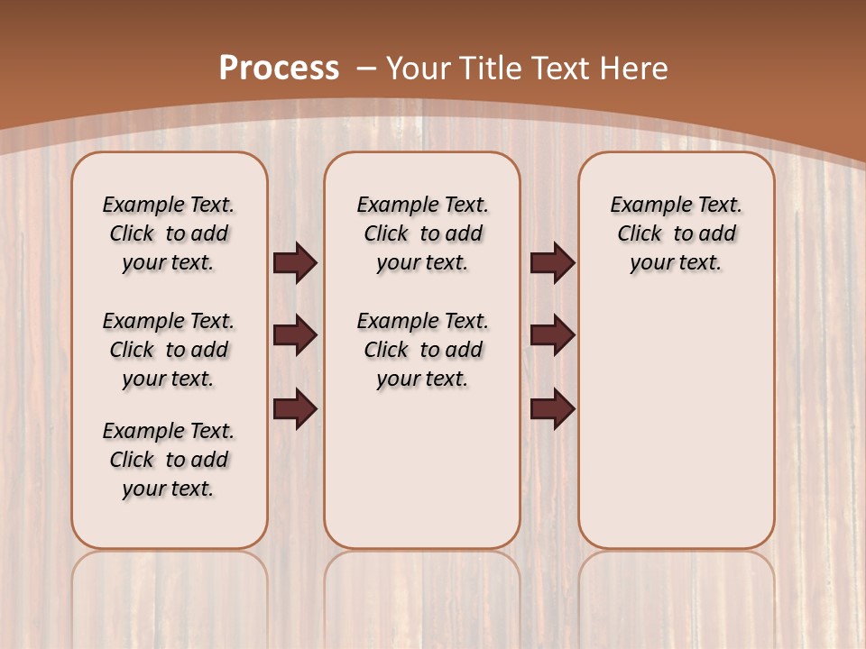 Red Feather Flying Object PowerPoint Template