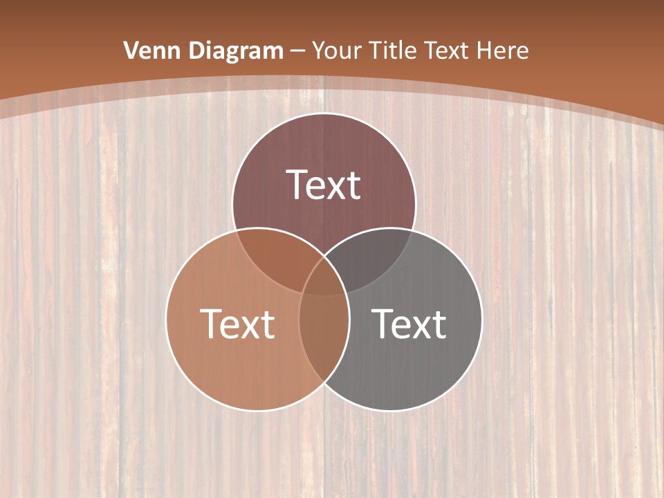 Red Feather Flying Object PowerPoint Template