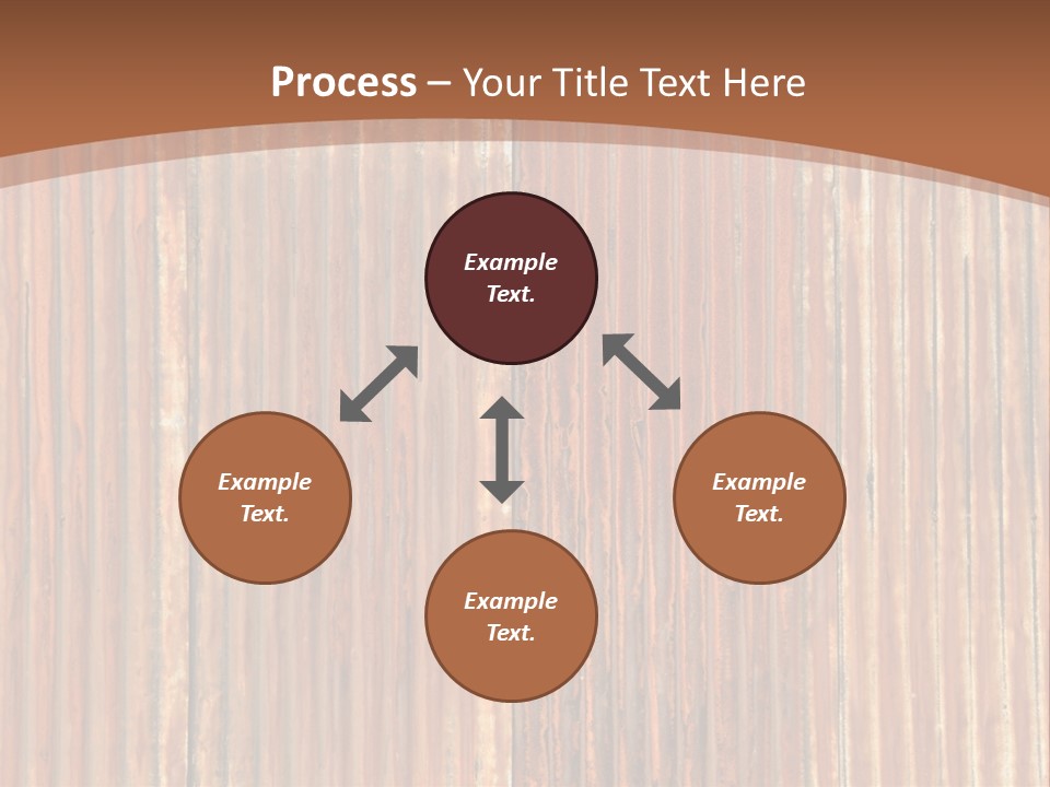 Red Feather Flying Object PowerPoint Template