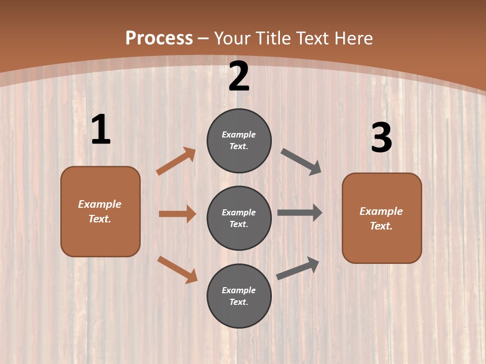 Red Feather Flying Object PowerPoint Template