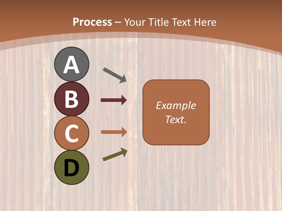Red Feather Flying Object PowerPoint Template