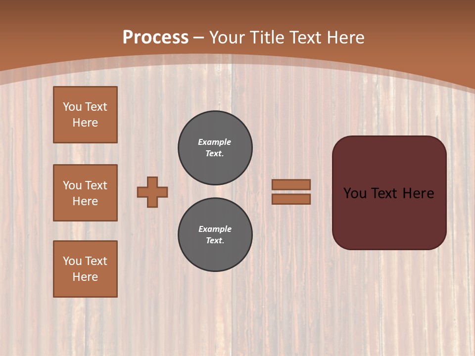 Red Feather Flying Object PowerPoint Template