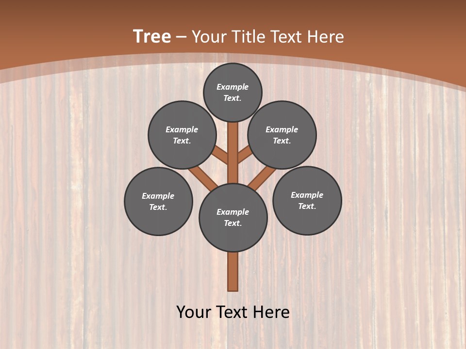 Red Feather Flying Object PowerPoint Template