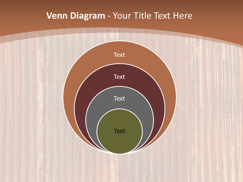 Red Feather Flying Object PowerPoint Template