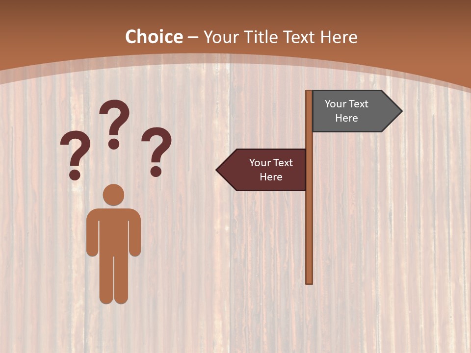 Red Feather Flying Object PowerPoint Template