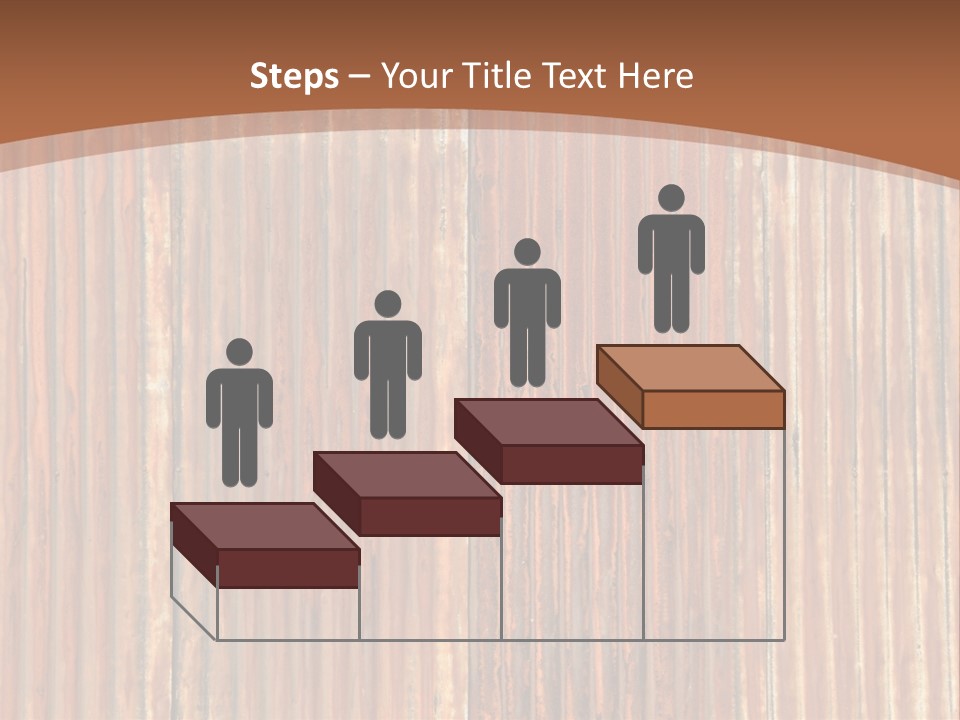 Red Feather Flying Object PowerPoint Template