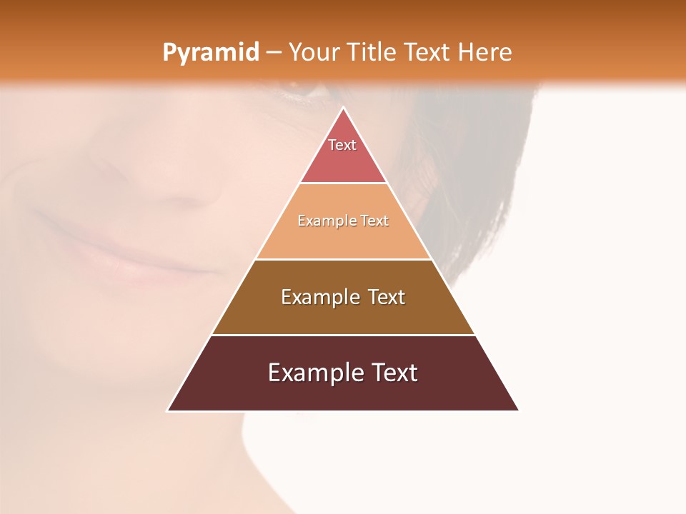 40 Something Woman Maturing Gracefully PowerPoint Template