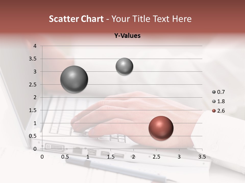 Texture Of A Leather PowerPoint Template