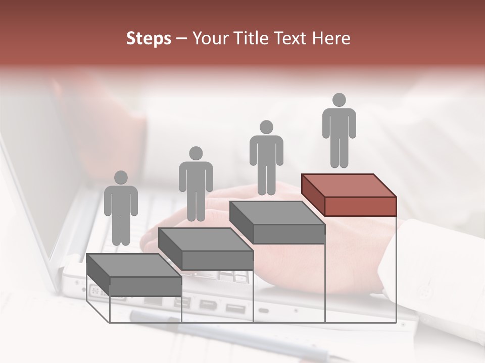 Texture Of A Leather PowerPoint Template