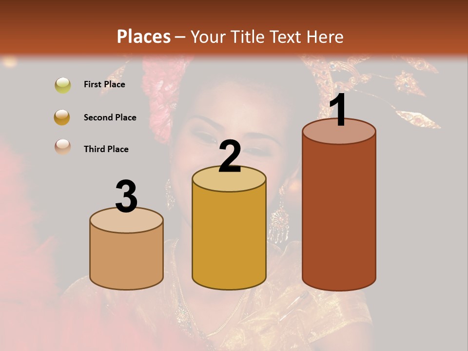 Decorative Authentic African Mask PowerPoint Template