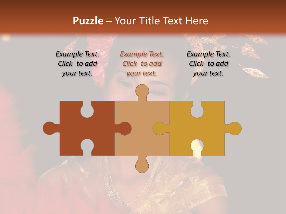 Decorative Authentic African Mask PowerPoint Template