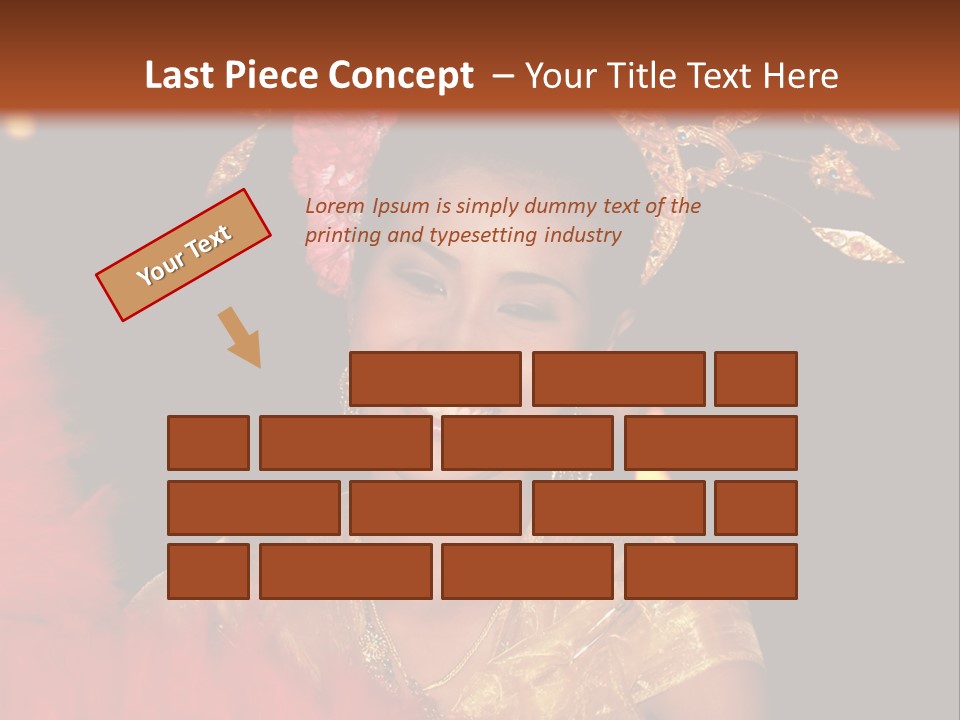 Decorative Authentic African Mask PowerPoint Template