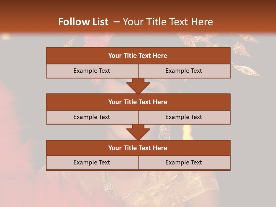 Decorative Authentic African Mask PowerPoint Template