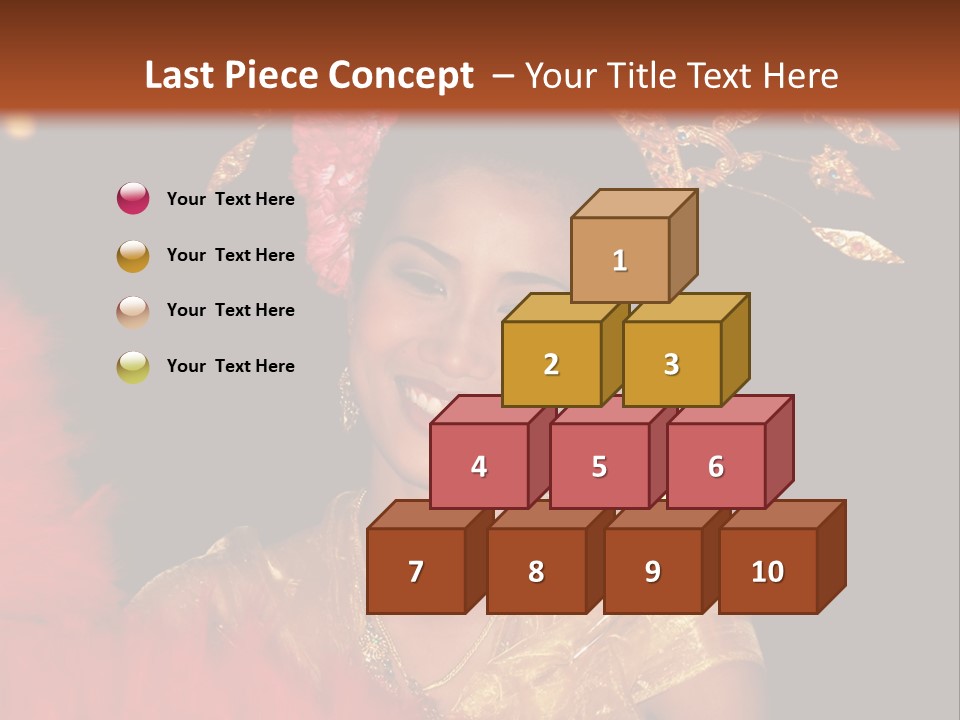 Decorative Authentic African Mask PowerPoint Template