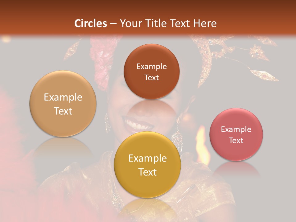 Decorative Authentic African Mask PowerPoint Template