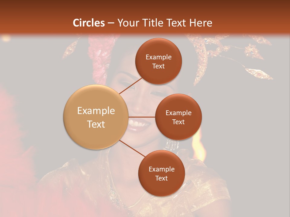 Decorative Authentic African Mask PowerPoint Template