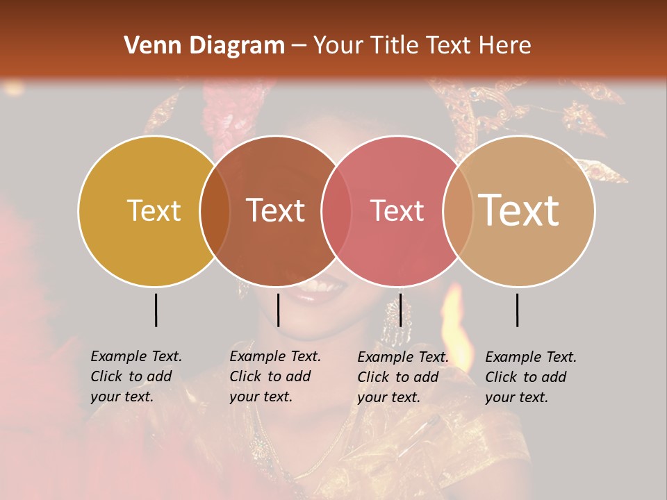 Decorative Authentic African Mask PowerPoint Template