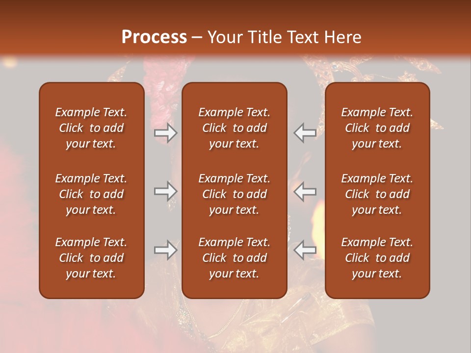 Decorative Authentic African Mask PowerPoint Template