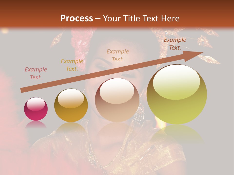 Decorative Authentic African Mask PowerPoint Template