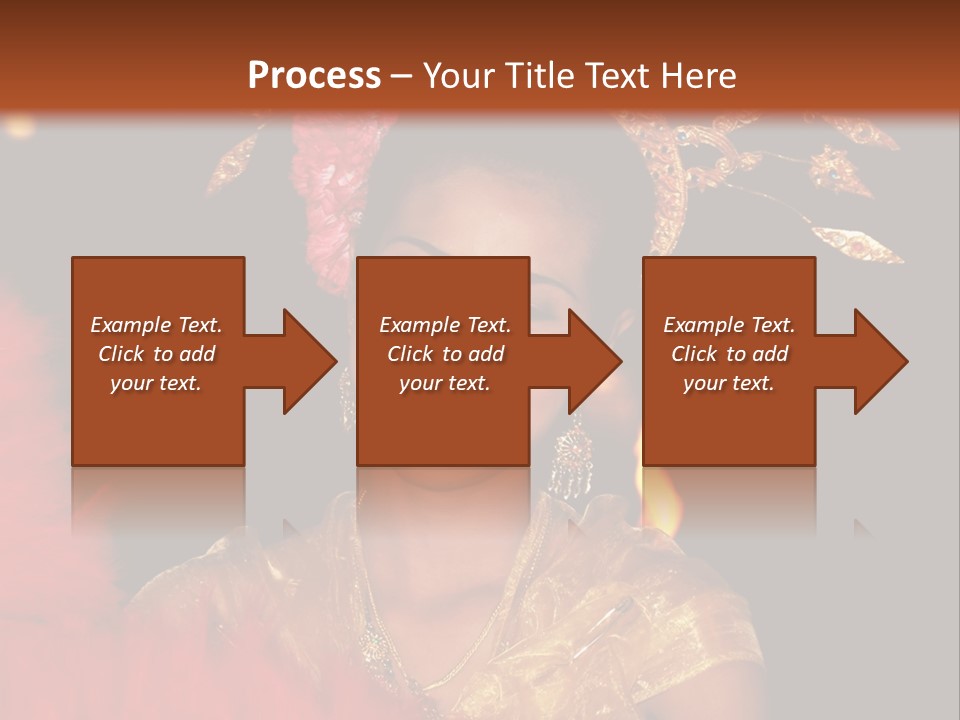 Decorative Authentic African Mask PowerPoint Template