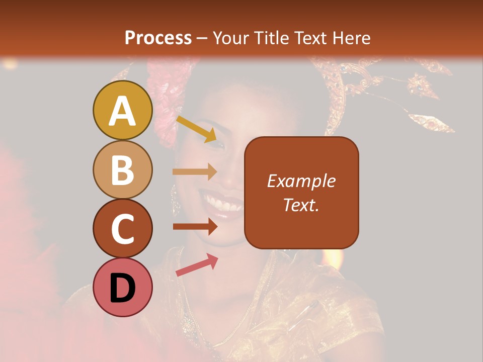 Decorative Authentic African Mask PowerPoint Template