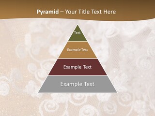 Garter From A Fabric Embroidered By A Satiny Lace PowerPoint Template