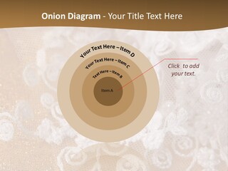 Garter From A Fabric Embroidered By A Satiny Lace PowerPoint Template