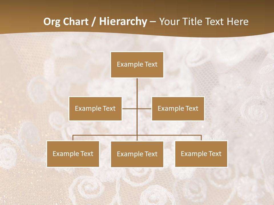 Garter From A Fabric Embroidered By A Satiny Lace PowerPoint Template