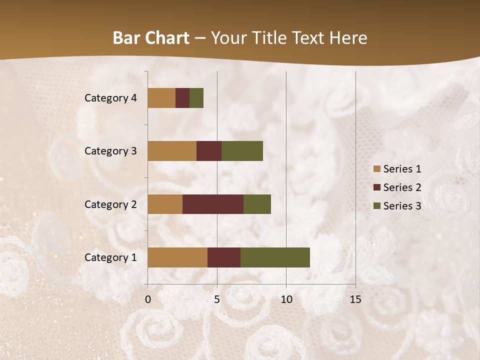 Garter From A Fabric Embroidered By A Satiny Lace PowerPoint Template