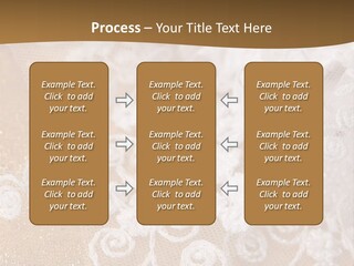 Garter From A Fabric Embroidered By A Satiny Lace PowerPoint Template