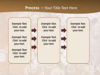 Garter From A Fabric Embroidered By A Satiny Lace PowerPoint Template