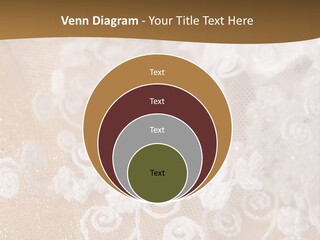 Garter From A Fabric Embroidered By A Satiny Lace PowerPoint Template