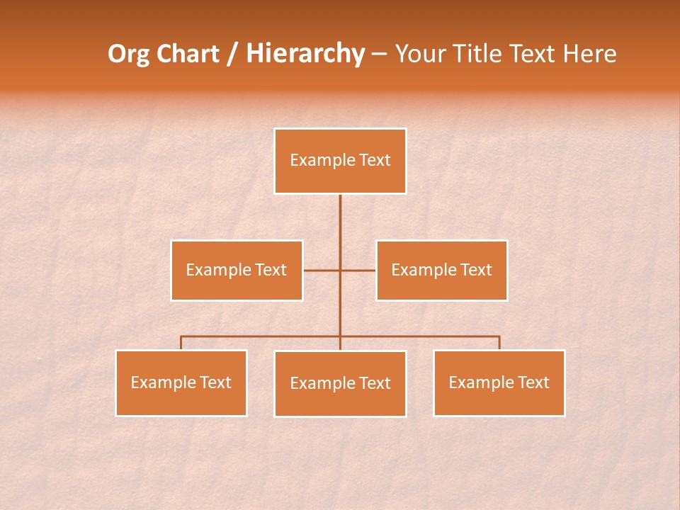 Texture Of A Leather PowerPoint Template