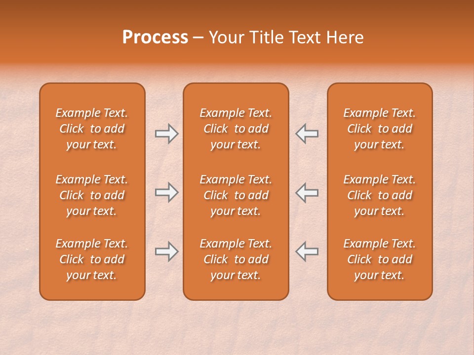 Texture Of A Leather PowerPoint Template