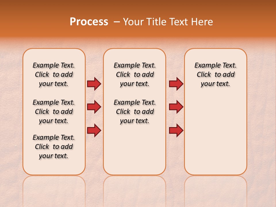 Texture Of A Leather PowerPoint Template