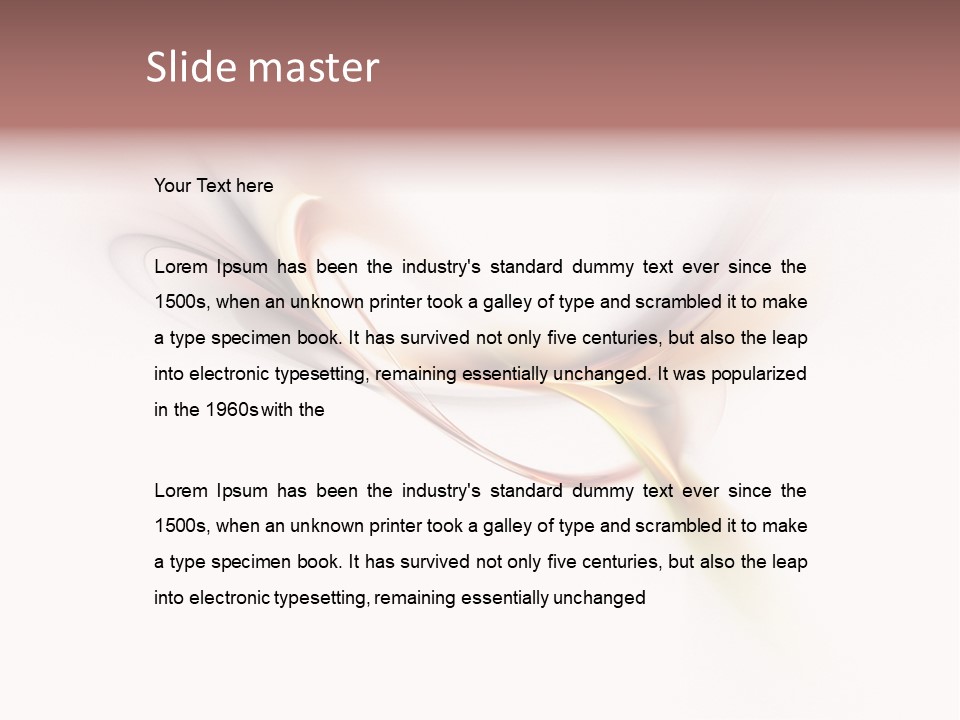 Abstract PowerPoint Template