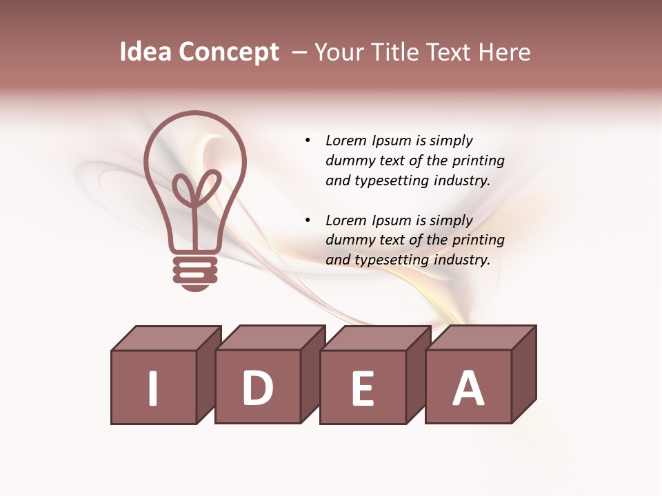 Abstract PowerPoint Template