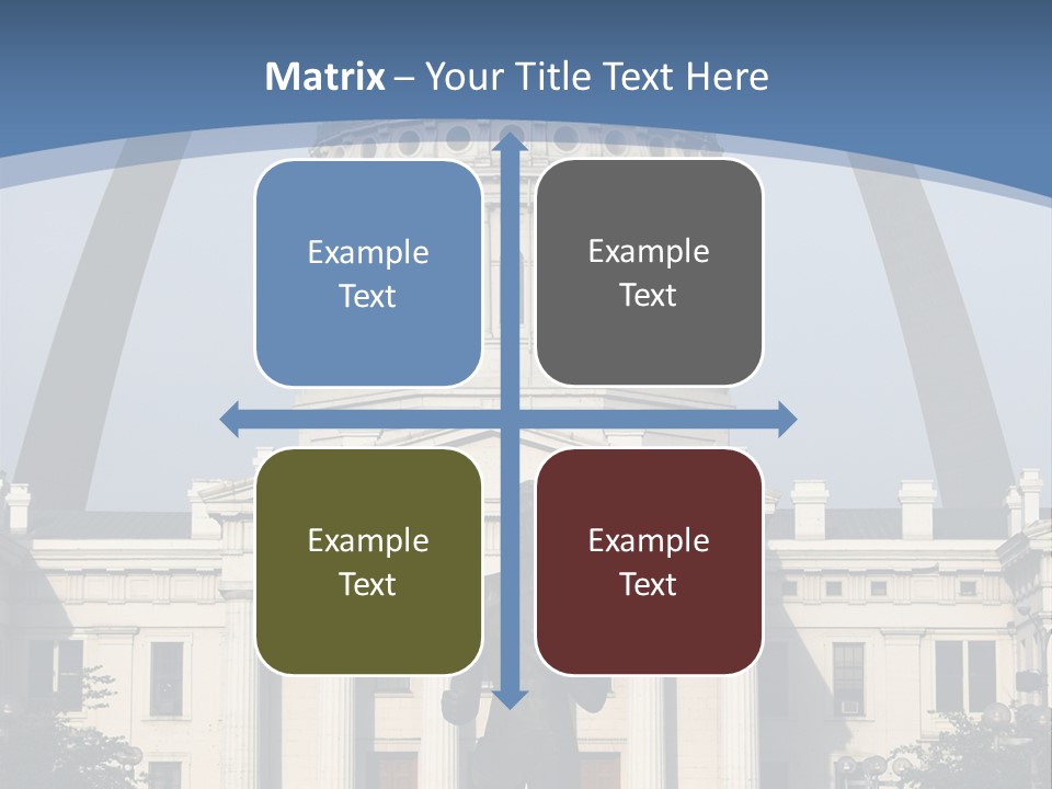 Court House In St Louis, Mo. PowerPoint Template