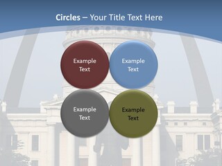 Court House In St Louis, Mo. PowerPoint Template