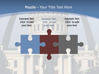 Court House In St Louis, Mo. PowerPoint Template