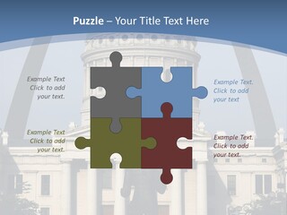 Court House In St Louis, Mo. PowerPoint Template