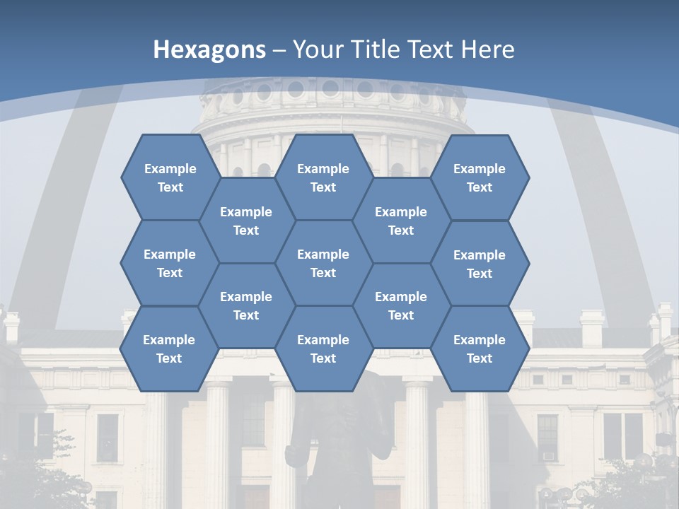 Court House In St Louis, Mo. PowerPoint Template