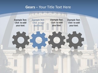 Court House In St Louis, Mo. PowerPoint Template